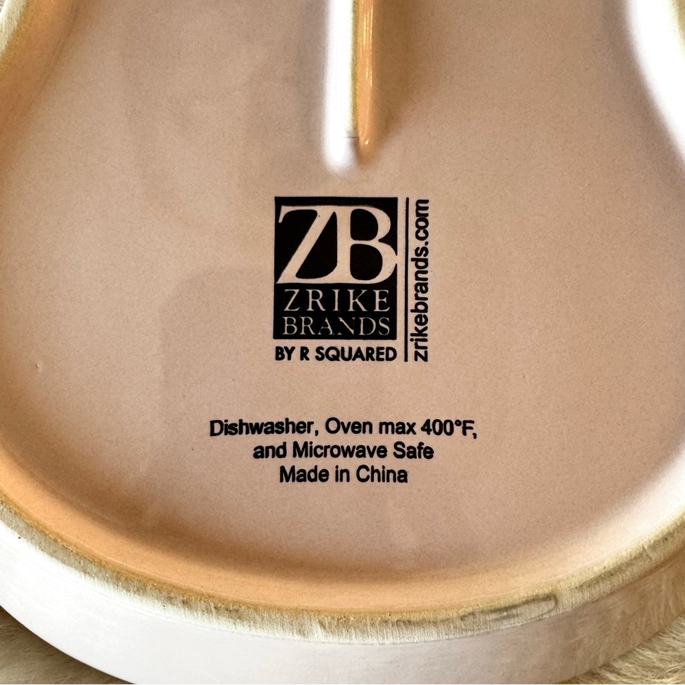 NIB pink R Squared Dining bunny shaped baking dish - Picture 6 of 9